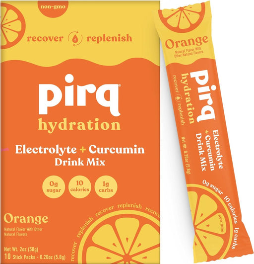 PIRQ: Orange Hydration Drink Mix, 10 pk