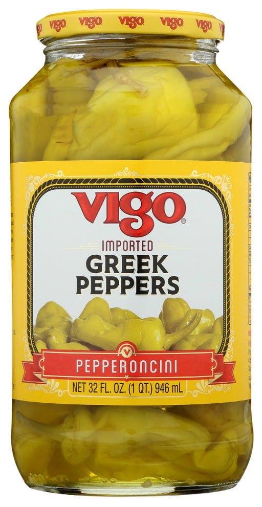 VIGO: Greek Peppers, 32 oz