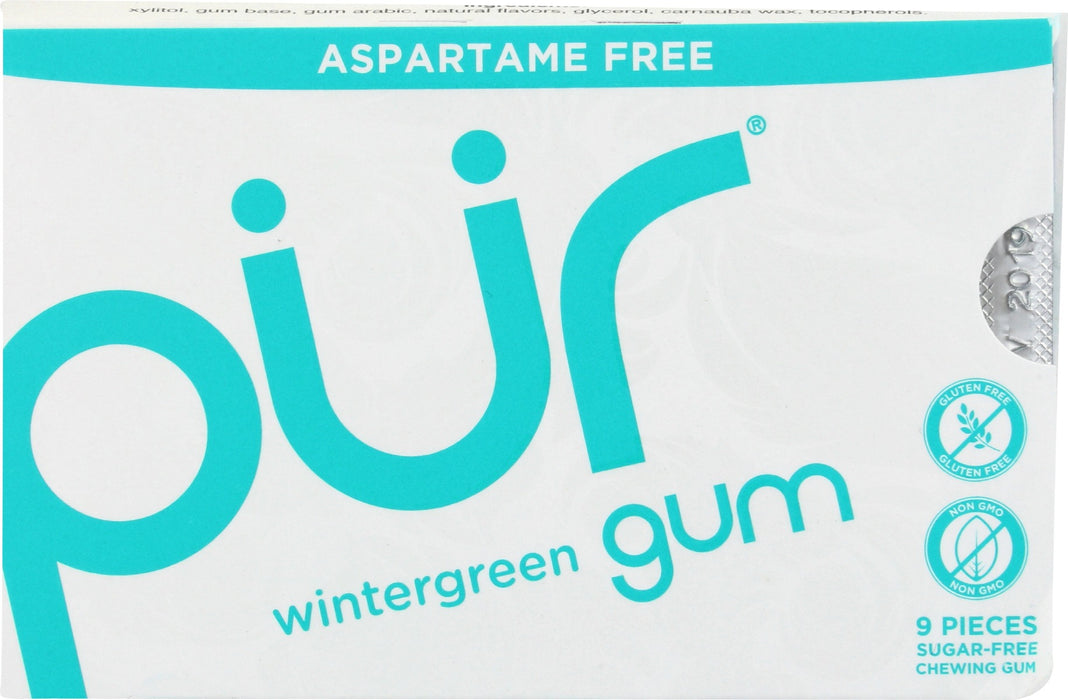 This aspartame free and sugar free gum has a refreshingly icy mint flavor. Keep your mouth feeling fresh with an intense burst of classic wintergreen flavor. Comes in a blister tray.