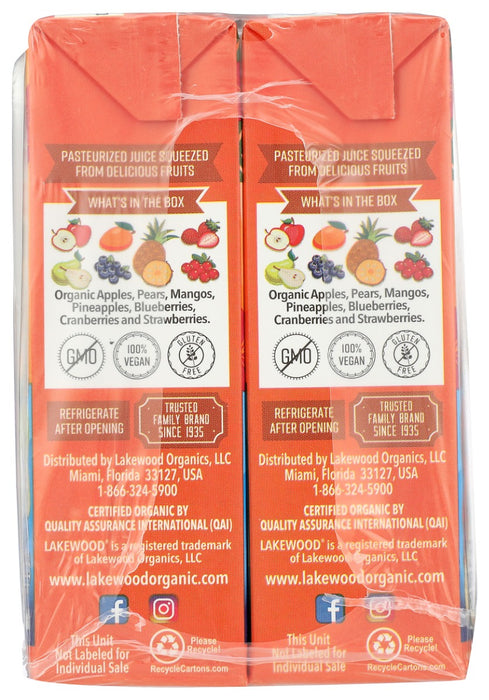 LAKEWOOD: Littles Organic Tropical Punch Juice Boxes 8Ct, 54 fo