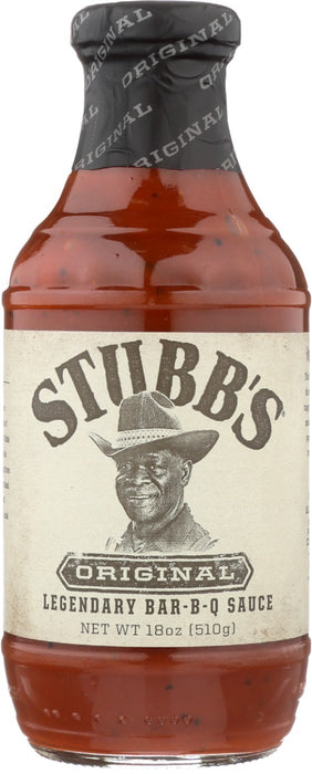 STUBBS: Original Barbecue Sauce, 18 oz