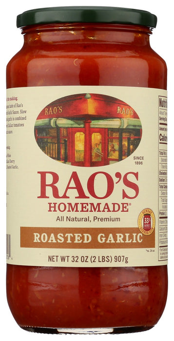 RAOS: Homemade Roasted Garlic Sauce, 32 oz