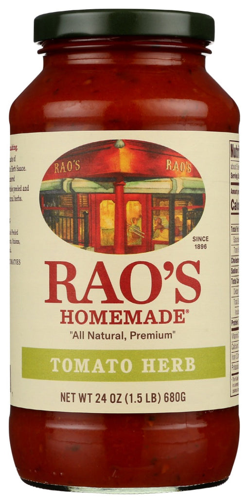 RAOS: Tomato Herb Pasta Sauce, 24 oz