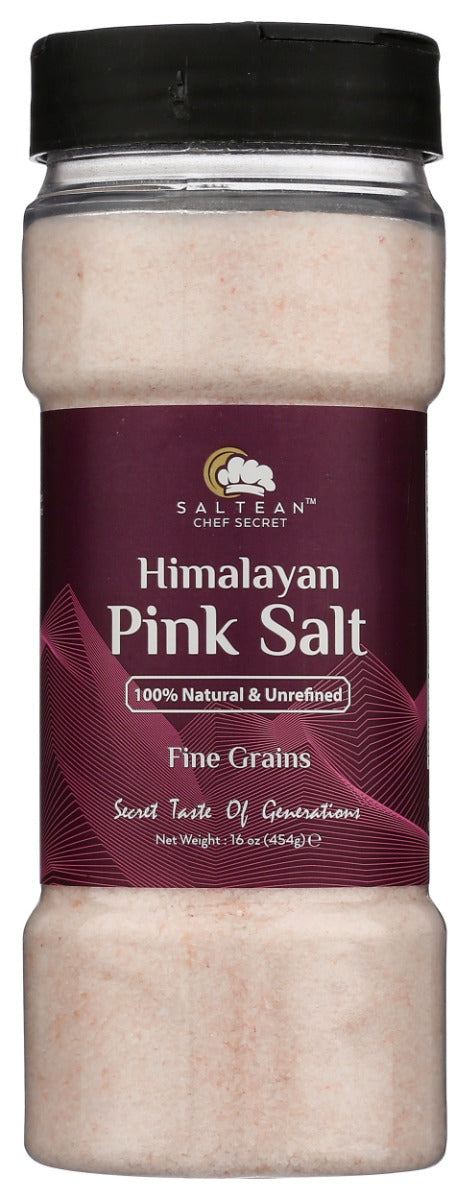 SALTEAN CHEF SECRET: Himalayan Salt Dual Flip Shaker, 1 lb