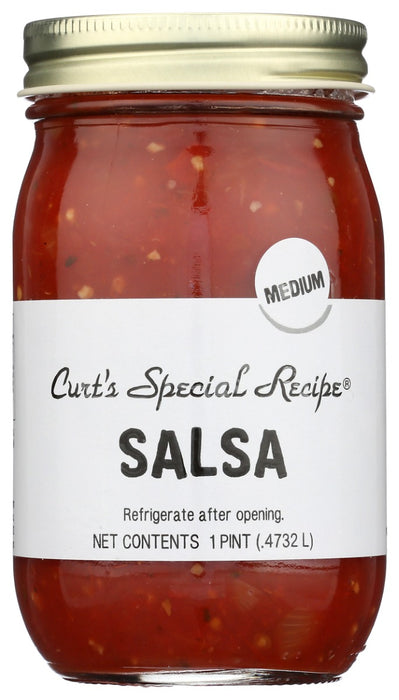 CURTS SALSA: Medium Salsa, 16 oz