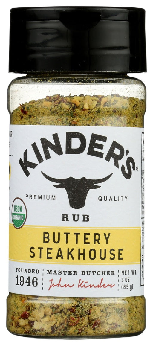 KINDERS: Buttery Steakhouse Rub, 3 oz