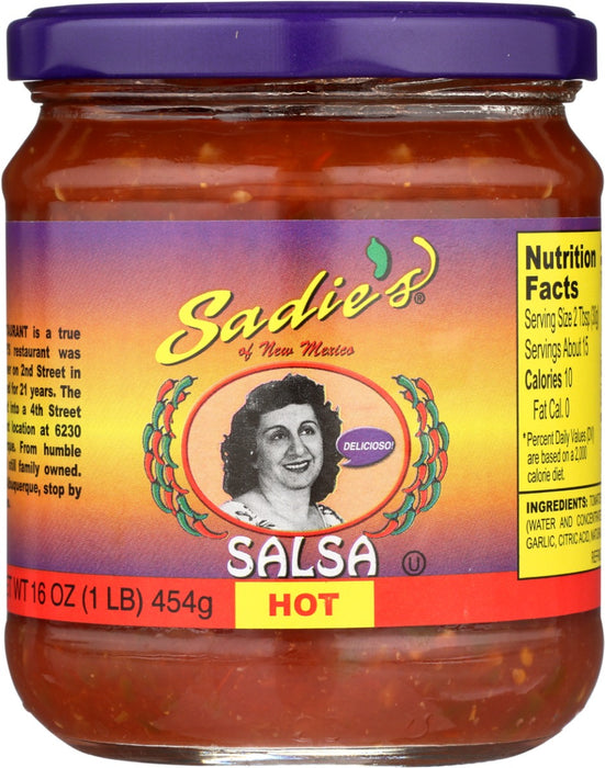 Made with a special blend of tomatoes, jalapeÃ±os, and garlic, this salsa goes great as a partner to chips or for flavoring more complex dishes!