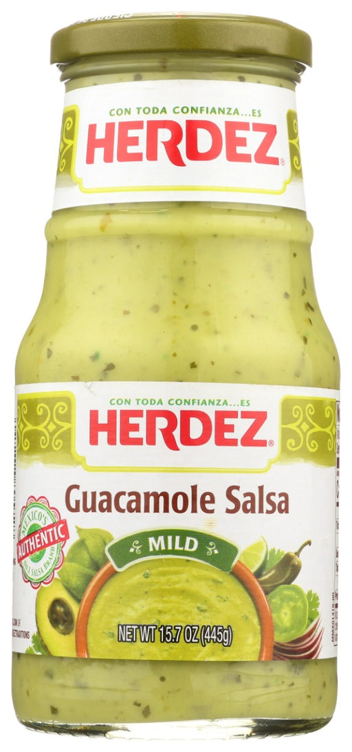 HERDEZ: Guacamole Salsa Mild, 15.7 oz