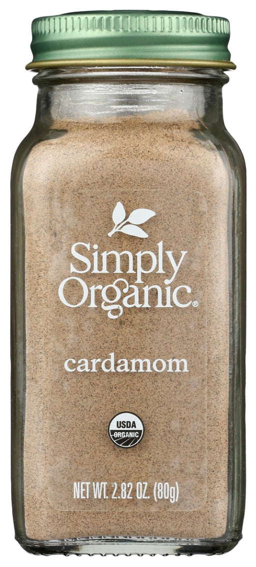 Nothing but pure, organic cardamom seed (Elettaria cardamomum), ground for easy use. No GMOs. No ETO (considered carcinogenic by the EPA). Not irradiated. Certified Organic by QAI. Kosher Certified by KSA. Aromatic, subtly spicy-sweet, with notes that are almost lemon-and-ginger-like. But this spice is so unique, we just can't put it in a box. Try it for yourself.