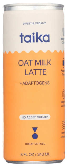 TAIKA: Oat Milk Latte, 8 fo