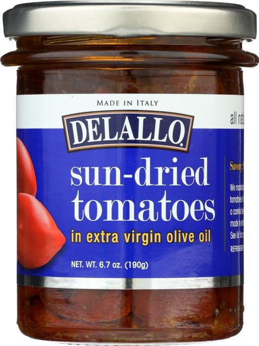 DELALLO: Sun Dried Tomatoes, 6.7 oz