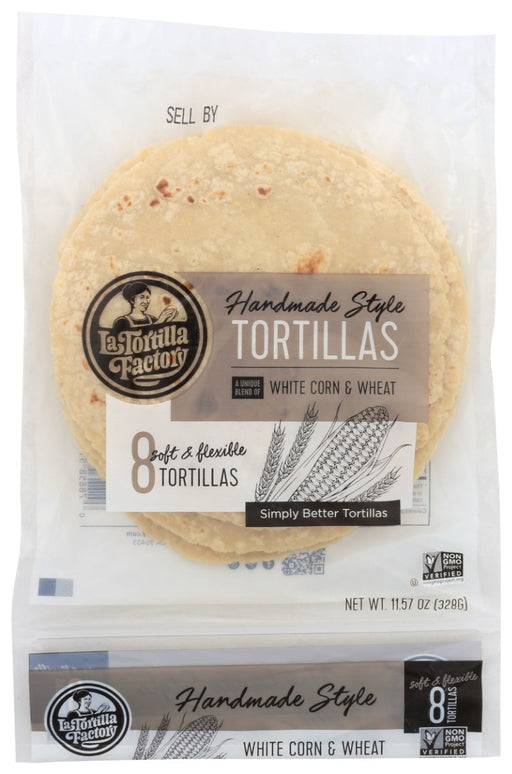 Our delicious, whole grain corn tortillas are perfect for fajitas and soft tacos, or rollup your own unique creation. Perfectly delicious warm or right out of the bag!