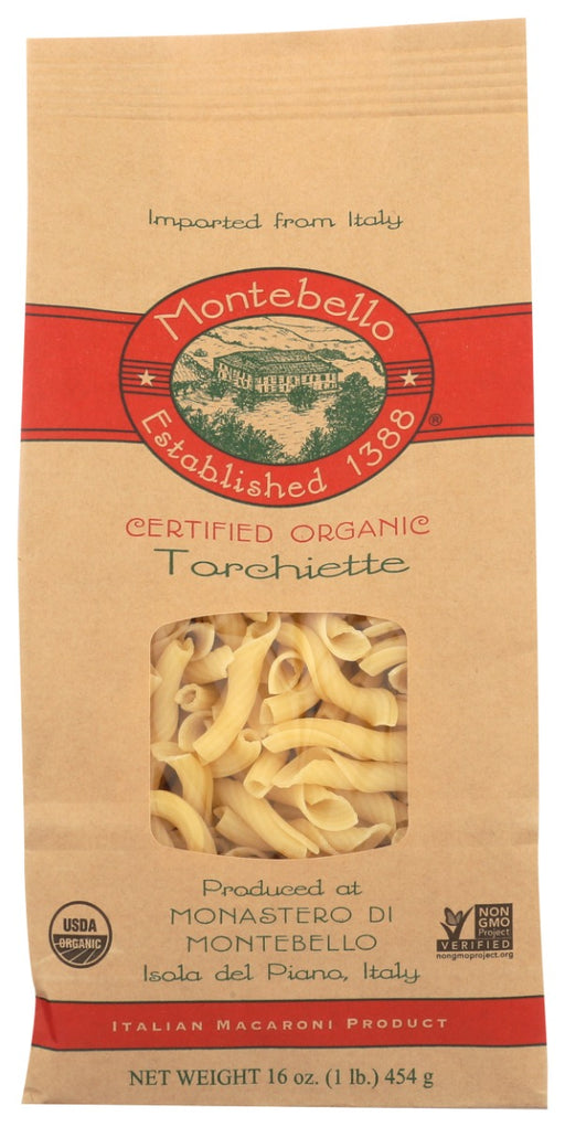 MONTEBELLO: Torchiette Pasta, 16 oz