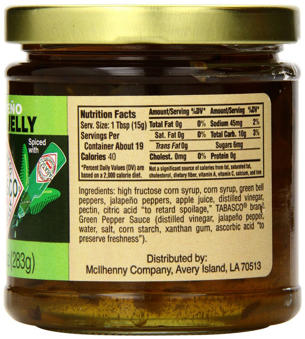 TABASCO: Jalapeno Pepper Jelly Mild, 10 oz