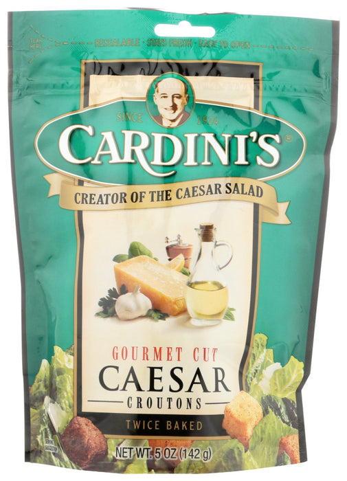 There is no better way to top an Original Caesar salad than with these flavorful, crunchy gourmet cut croutons.