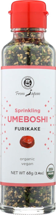 MUSO FROM JAPAN: Organic Sprinkling Furikake Umeboshi Flavor, 2.4 oz