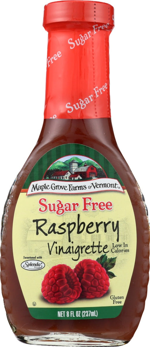 MAPLE GROVE: Sugar Free Raspberry Vinaigrette, 8 oz