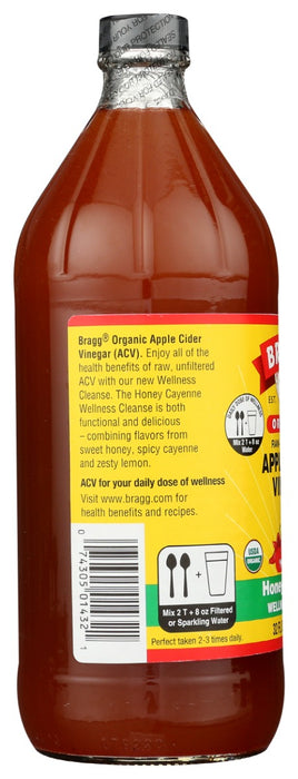 BRAGG: ACV Cleanse Honey Cayenne, 32 oz