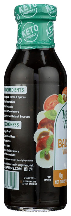 WALDEN FARMS: Balsamic Vinaigrette Zero Calorie Dressing, 12 fl