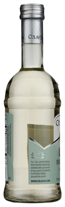 COLAVITA: White Wine Vinegar, 17 oz