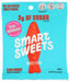 
Smartly-sweetened with high-quality stevia
Delicious candy without the use of sugar alcohols (erythritol, maltitol, sorbitol and xylitol)
Made without major allergens as ingredients (no tree nuts, peanuts, wheat, soybeans, milk, eggs, fish or shellfish)
Plant-based goodness
Gluten-free low sugar gummy candy
