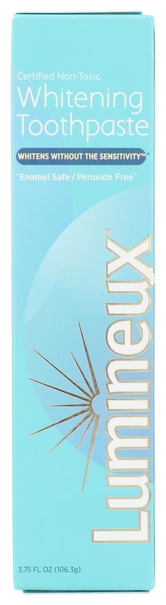 LUMINEUX: Whitening Toothpaste, 3.75 oz