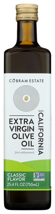 COBRAM ESTATE: Classic 100 Percent California Extra Virgin Olive Oil, 750 ml