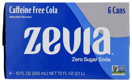 Meet Zevia Cola's laid-back soda sister, Zevia Caffeine-Free Cola. There's all the spicy, citrus flavors you loved in classic cola ” but none of the insomnia. Grab a can to wake up your taste buds, but not your other body parts.