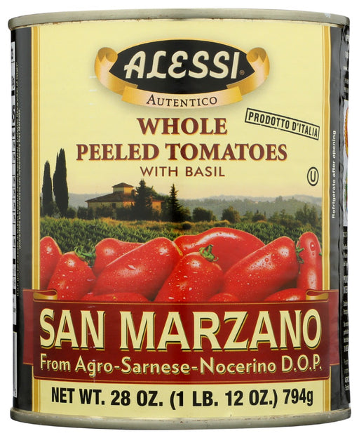 ALESSI: San Marzano Peeled Tomatoes, 28 oz