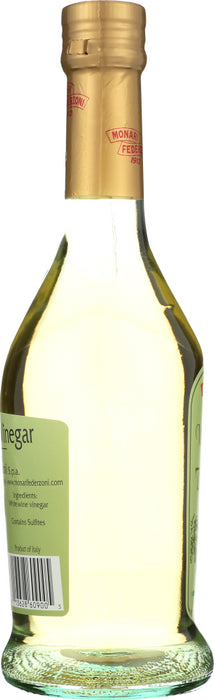 MONARI: White Wine Vinegar, 16.9 oz