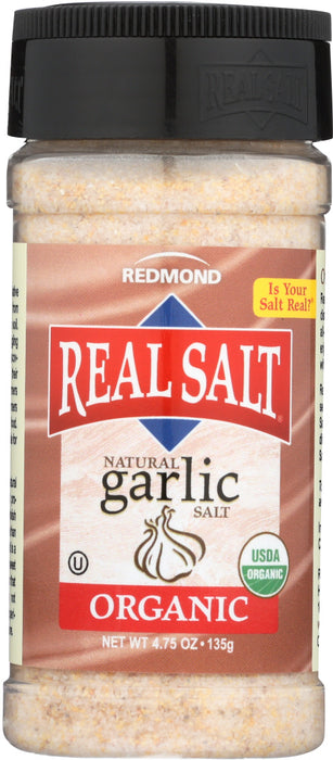 REDMOND: Real Salt Garlic Salt, 4.75 oz