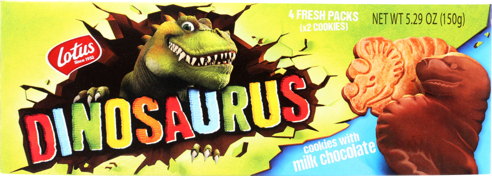 DINOSAURUS: Cookie Milk Chocolate, 5.3 oz - No Brand For Less 