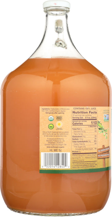 NORTH COAST: Organic Apple Juice, 128 fl oz