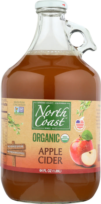 NORTH COAST: Cider Apple Pistol Grip Organic, 64 oz