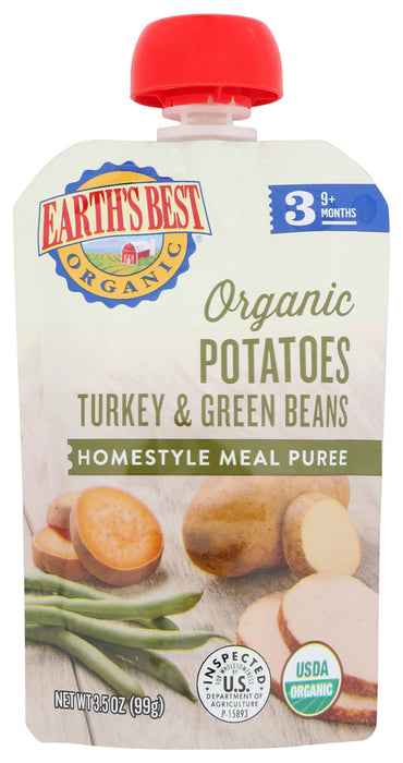 EARTHS BEST: Quinoa Turkey Sweet Potato, 3.5 oz
