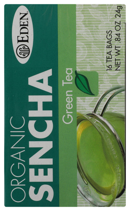 EDEN FOODS: Tea Sencha Green Org, 16 bg