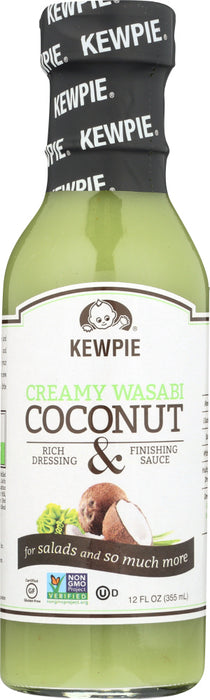 KEWPIE: Creamy Wasabi Coconut Dressing, 12 oz