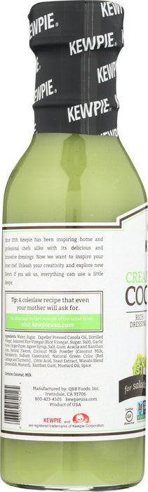 KEWPIE: Creamy Wasabi Coconut Dressing, 12 oz