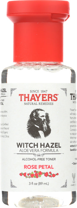 THAYER: Witch Hazel Rose Toner, 3 oz