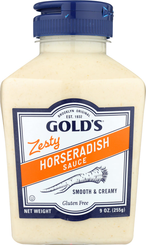 GOLDS: Horseradish Sauce Mild Squeeze, 9 oz - No Brand For Less 