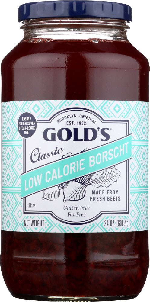 GOLDS: Borscht Soup Low Calorie, 24 oz - No Brand For Less 