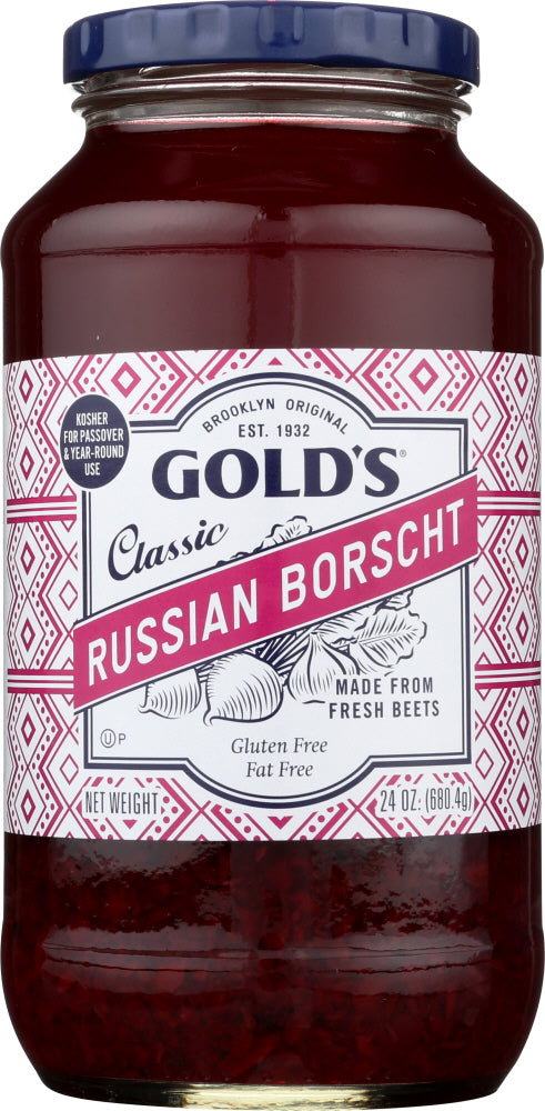 GOLDS: Gold's Russian Borscht Soup, 24 oz - No Brand For Less 