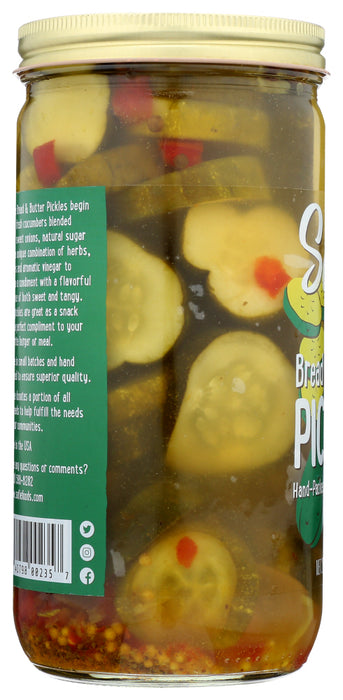 SAFIE: Bread & Butter Pickles, 26 oz