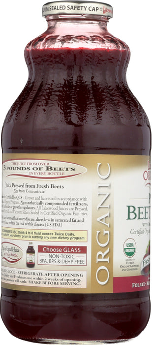 LAKEWOOD: Organic Super Beet Juice, 32 oz