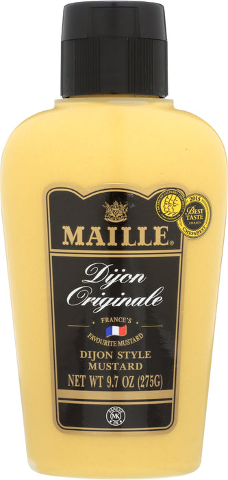 MAILLE: Original Dijon Mustard Squeeze Bottle, 9.7 Oz