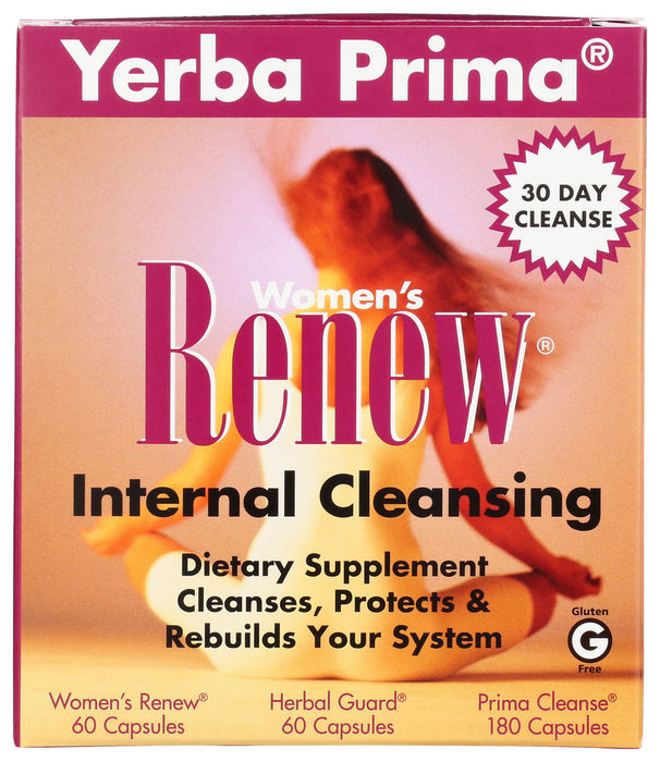 YERBA PRIMA: Women's Renew Internal Cleansing, 1 Kit