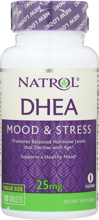 NATROL: Dhea 25 mg, 180 tb