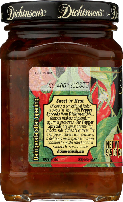 DICKINSON: Hot Pepper Spread, 9.5 oz - No Brand For Less 