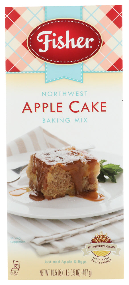 FISHER: Northwest Apple Cake Mix, 16.5 oz - No Brand For Less 