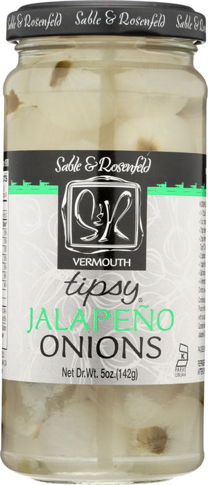 SABLE & ROSENFELD: Vermouth Jalapeno Tipsy Onions, 5 oz